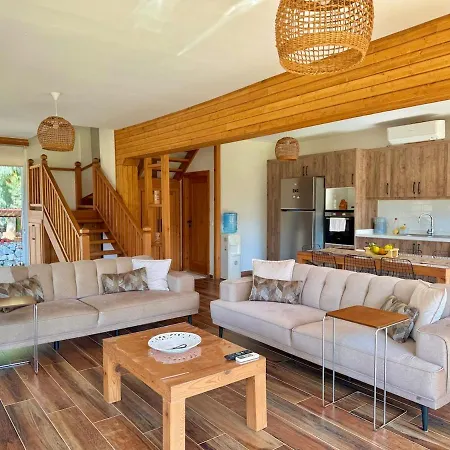 Lüks Kaktüs özel Havuz, Sauna&jakuzi&kano Villa Marmaris