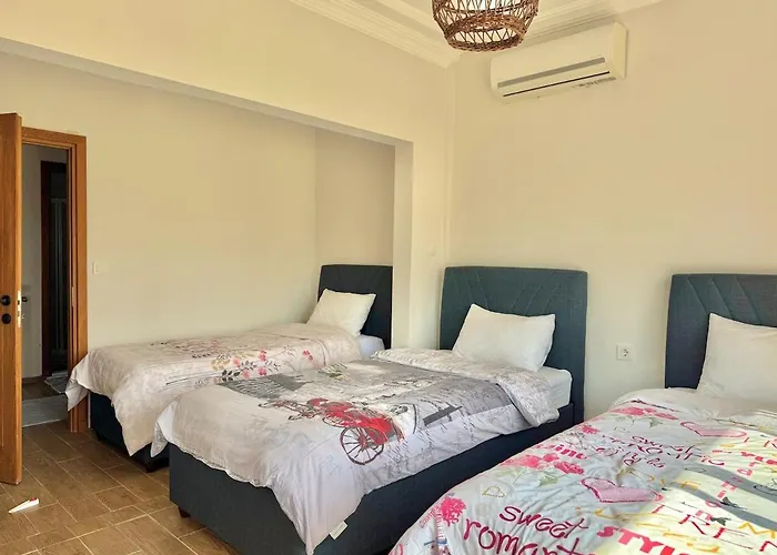 Villa Lueks Kaktues Oezel Havuz, Sauna & Jakuzi & Kano